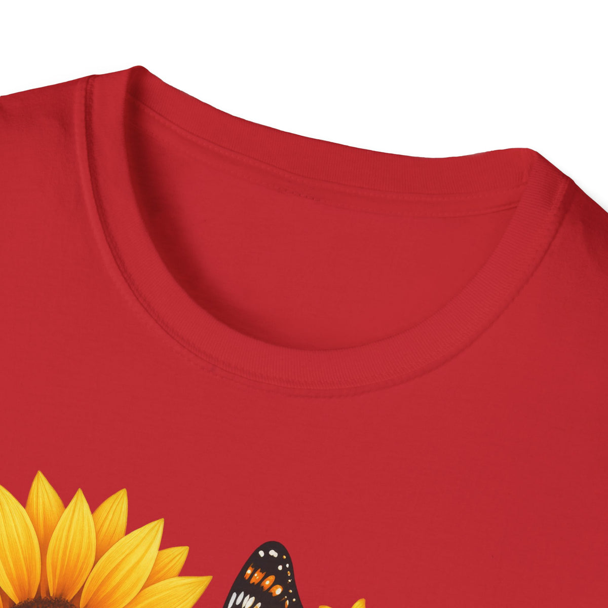 Sunflower T-Shirt — Heart Floral Nature Tee
