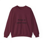 Customizable Crewneck Sweatshirt