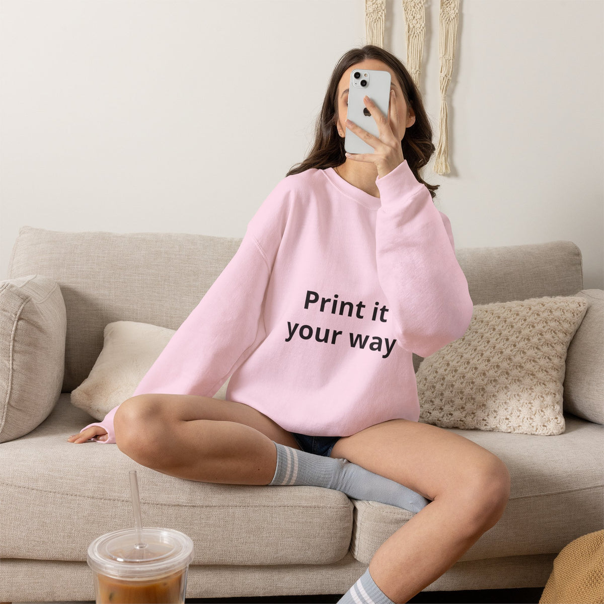 Customizable Crewneck Sweatshirt